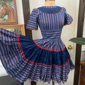 Square dancing dress
